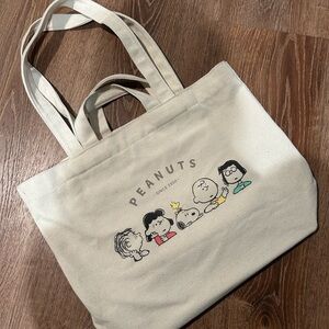 Peanuts Snoopy Canvas Tote Bag